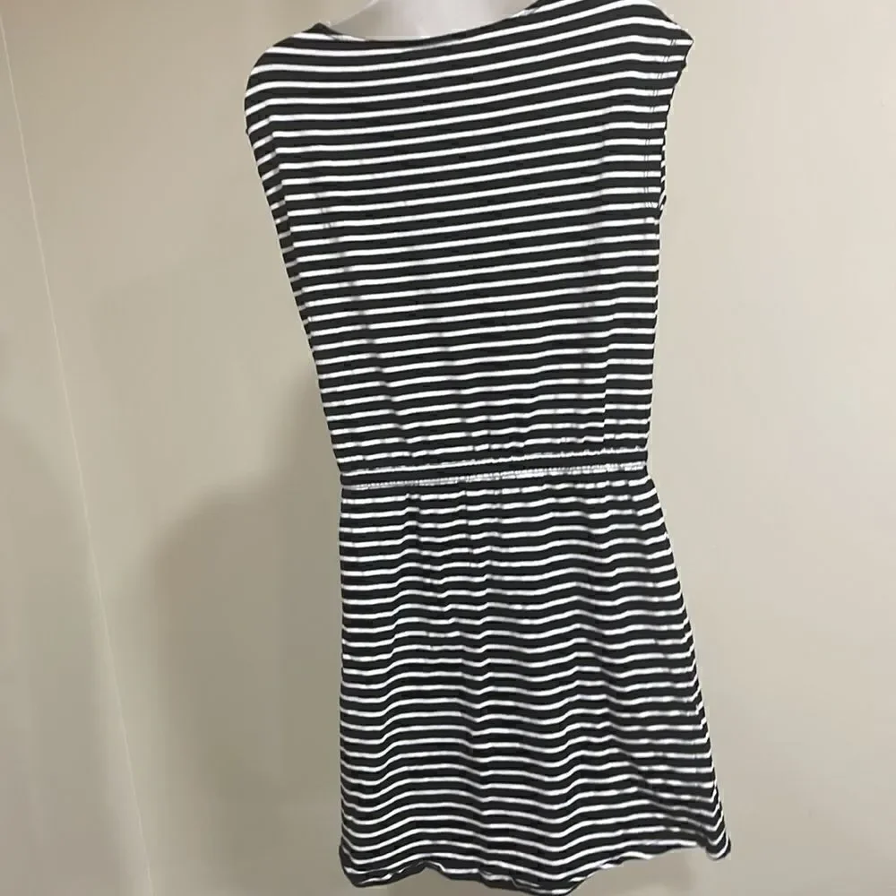 NWOT Michael Kors Striped Dress with elastic waist.  Size S small 4/6